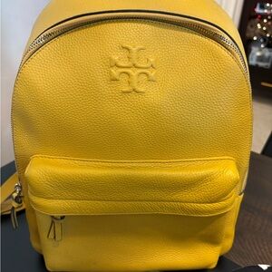 Tory Burch Yellow Backpack